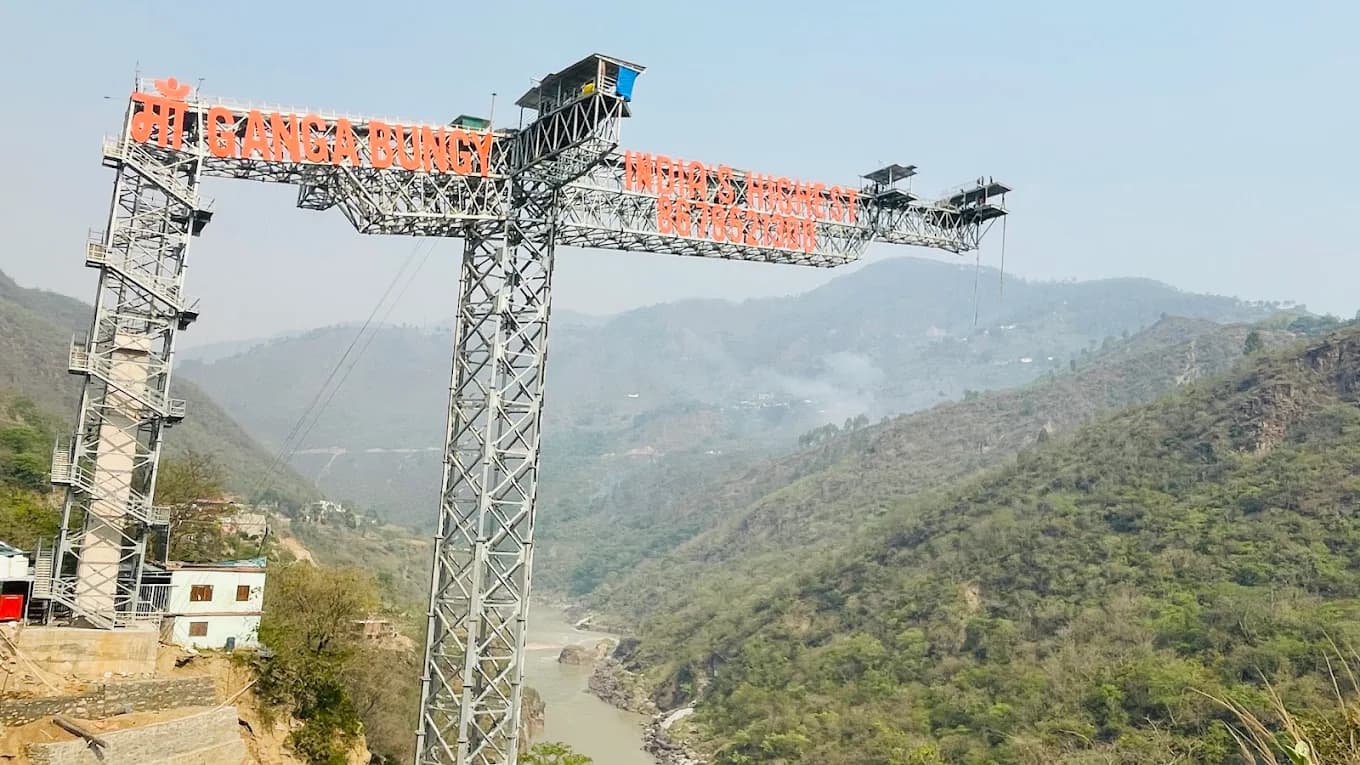 Rope swing ( MAA GANGA BUNGY ) by Maa Ganga Bungy