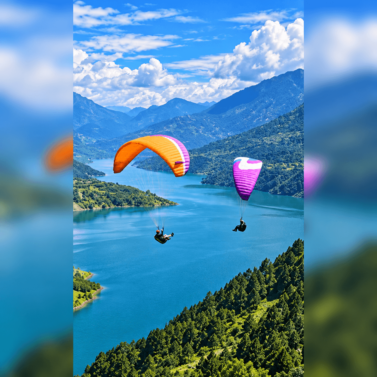 7200 Feet ASL PARAGLIDING EXPERIENCE by Paragliding Tehri