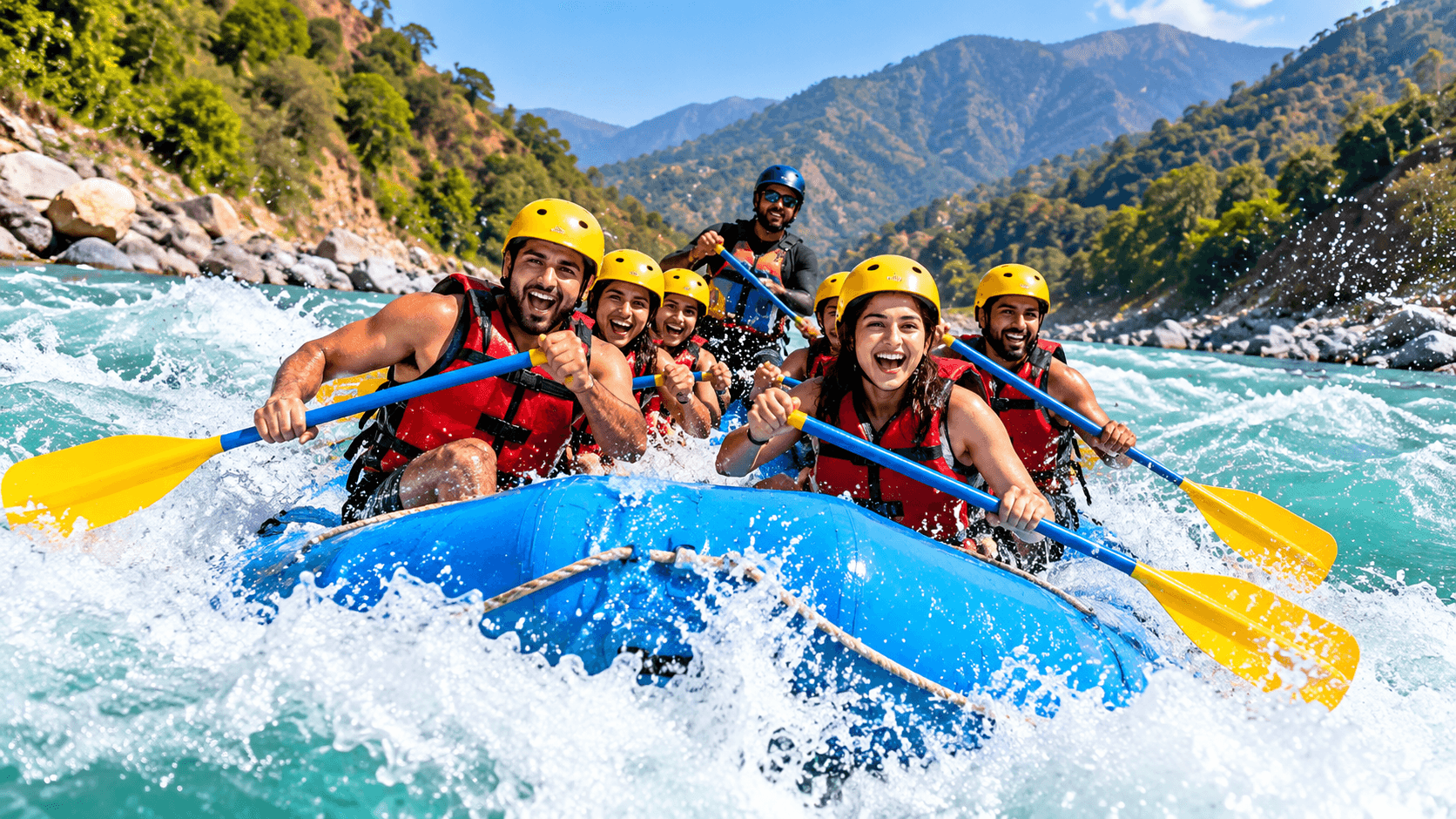 12 km Brampuri to Ram jhula by Avantika Rafting Agency